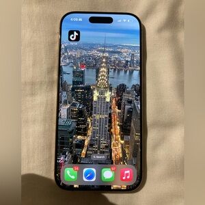 Brand new iPhone 16 with TikTok installed